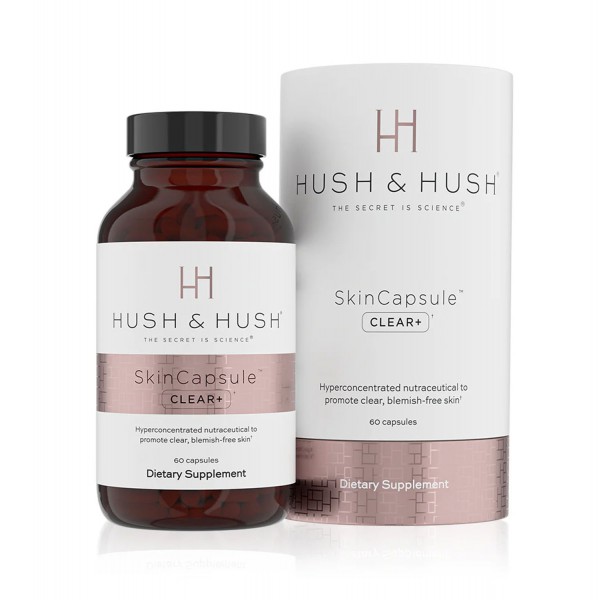 HUSH &amp; HUSH SkinCapsule CLEAR+ | 60 Kaps.