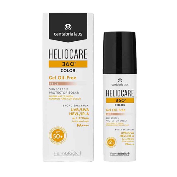 Heliocare 360° Gel Oilfree Beige SPF 50+ | Sonnenschutz