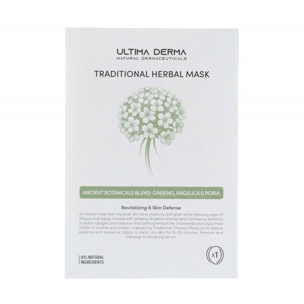 Ultima Derma Wellness Face Mask Traditional Herbal (1 Stück)