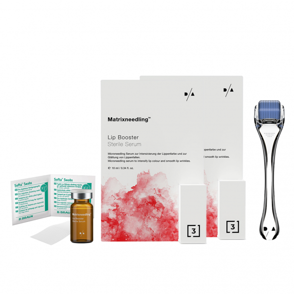 Dermaroller Lippen Booster Set