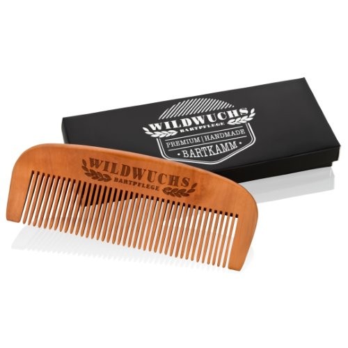 Holzbartkamm aus Birnbaumholz