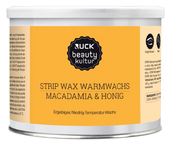 RUCK® Macadamia & Honig STRIP WAX Warmwachs