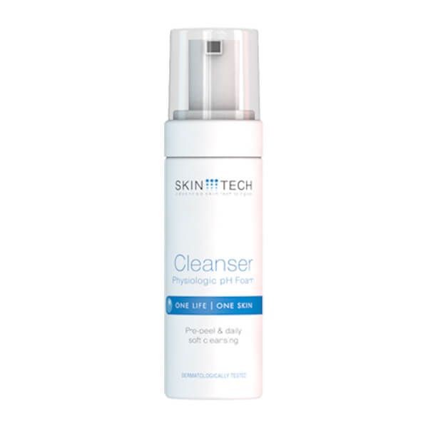 Skin Tech Cleanser | Physiologic pH Foam | Pre-Peel &amp; Daily Soft Cleansing
