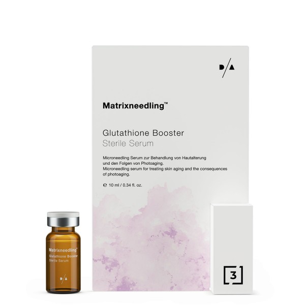 D/A Glutathione Booster | steriles Microneedling Serum | gegen extrinsische Hautalterung