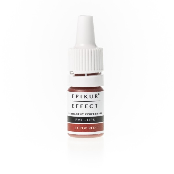 Epikur Effect® | L01 Pop Red PMU-Lippenpigment (5 ml) | REACH und ECHA konform