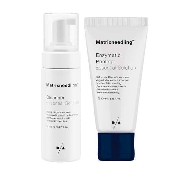 D/A Cleansing &amp; Exfoliation Set | Cleansing Foam &amp; Enzym Peeling | für porentief reine Haut