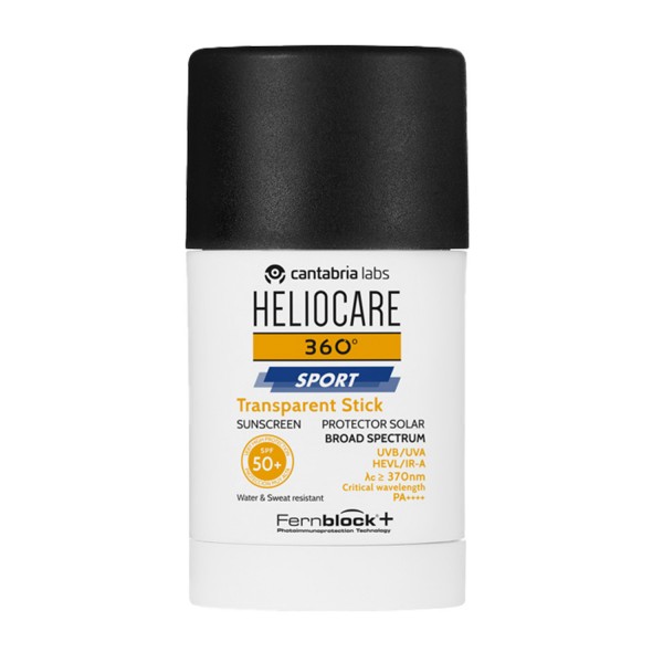 Heliocare 360° Sport Transparent Stick SPF 50+ | Sonnenschutz