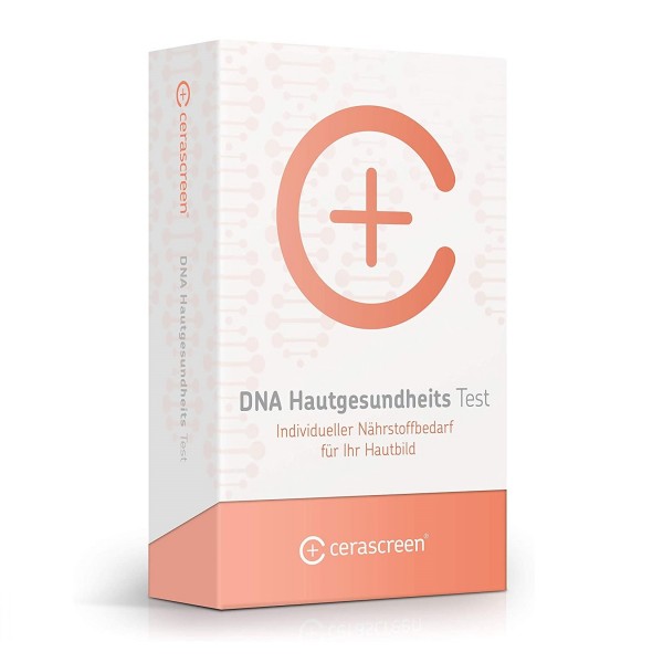 cerascreen® DNA Hautgesundheits Test | ermittelt den Nährstoffbedarf der Haut | Selbsttest zu Hause
