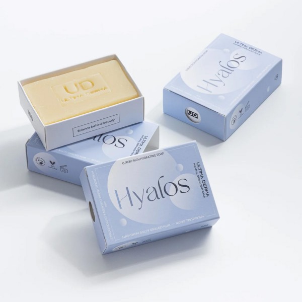 Ultima Derma HYALOS Gesichtsseife mit Hyaluronsäure (125 g)