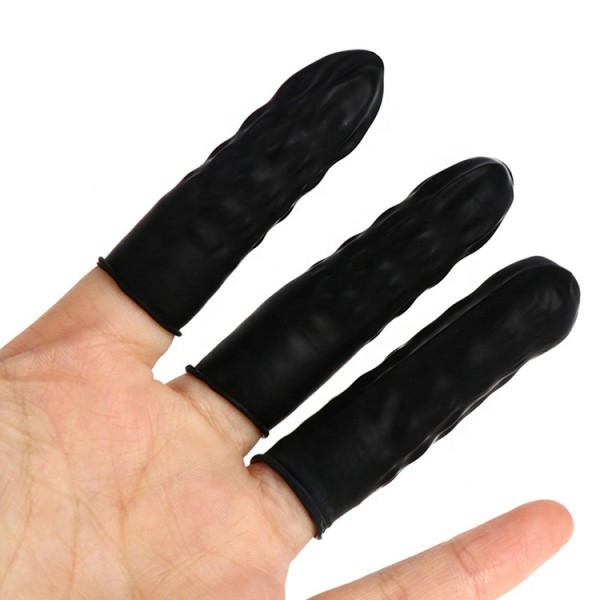 PMU Anti-Slip Covers (50 Stück) | Latexbezug für die Finger | bietet Halt &amp; schützt vor Farbe
